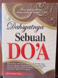 Image of Dahsyatnya Sebuah Do'a