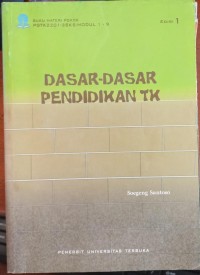 Image of Dasar-dasar Pendidikan TK