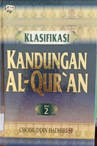 Image of Klasifikasi Kandungan Al-Qur'an jilid 2