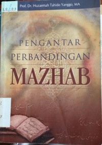 Image of Pengantar Perbandingan Mazhab