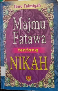 Image of Majmu Fatawa tentang Nikah