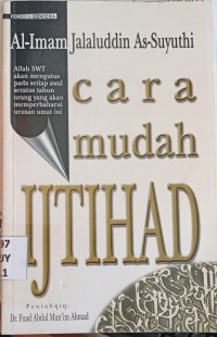 Image of Cara Mudah Ijtihad