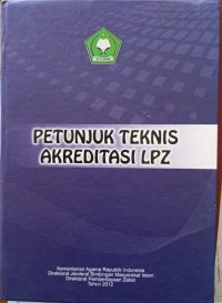 Image of Petunjuk Teknis Akreditasi LPZ