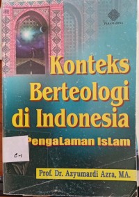 Image of Konteks Berteologi di Indonesia Pengalama Islam