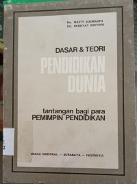 Image of Dasar & Teori Pendidikan Dunia