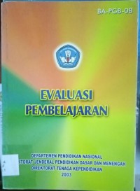 Image of Evaluasi Pembelajaran