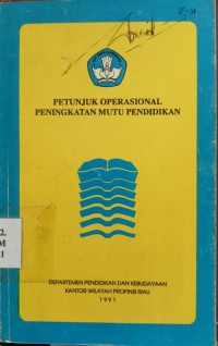 Image of Petunjuk Operasioanl Peningkatan Mutu Pendidikan