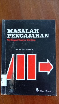 Image of Masalah Pengajaran sebagai suatu Sistem
